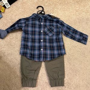 NWT two piece baby boy outfit